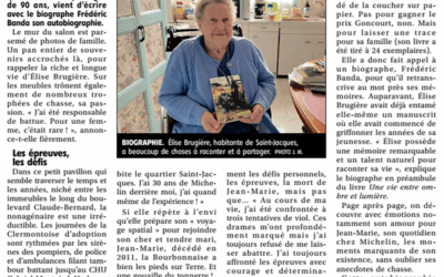 Publication dans « La Montagne »